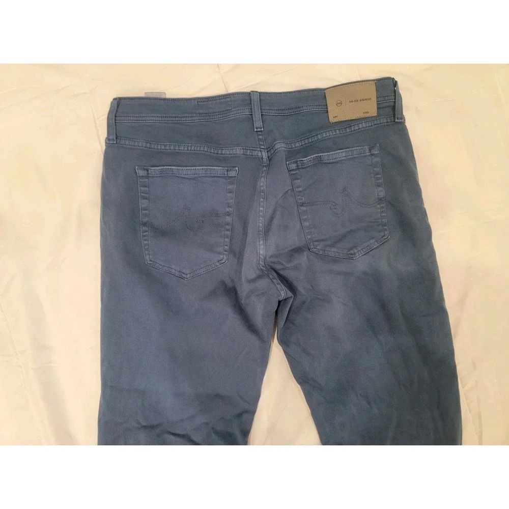 AG Adriano Goldschmied jeans: Everett Slim Straight, Dyed Blue‎ Men's 36x33